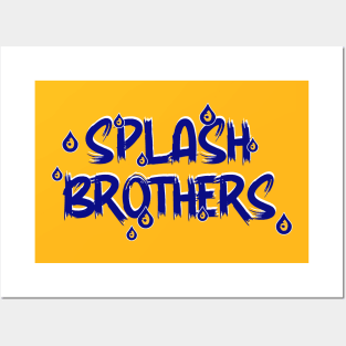 splash brothers curry Posters and Art